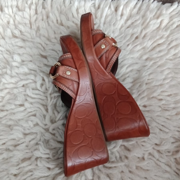 Coach leather wedges - Picture 15 of 15